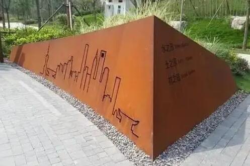 南平耐候钢挡土墙
